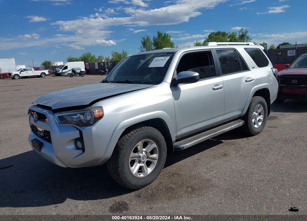2016 TOYOTA 4RUNNER SR5 VIN: JTEZU5JR4G5120074