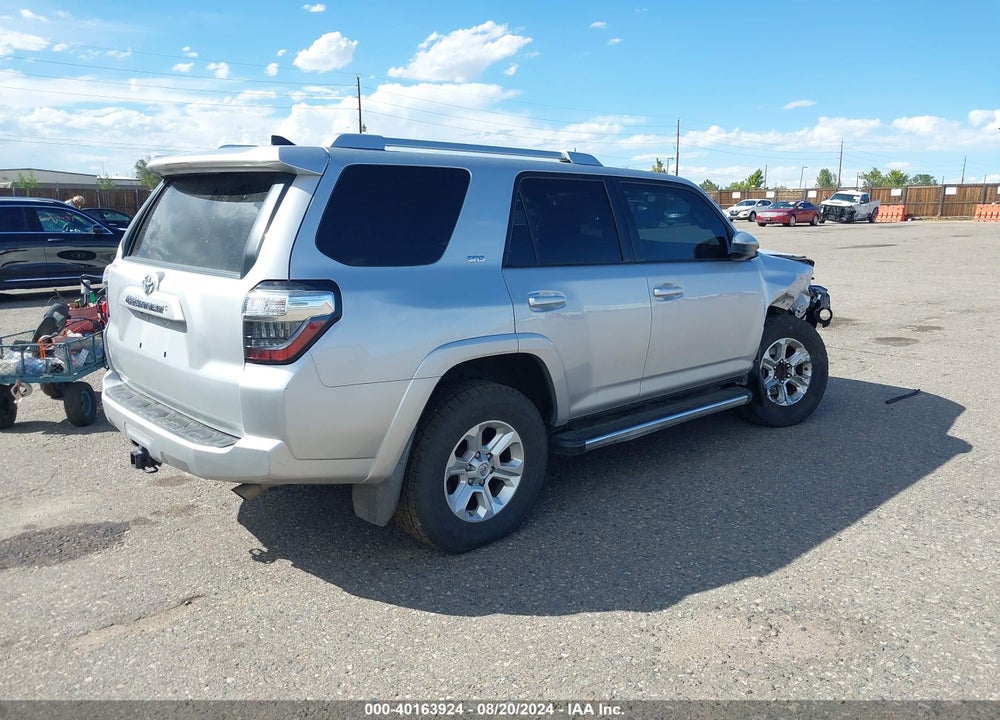 2016 TOYOTA 4RUNNER SR5 VIN: JTEZU5JR4G5120074