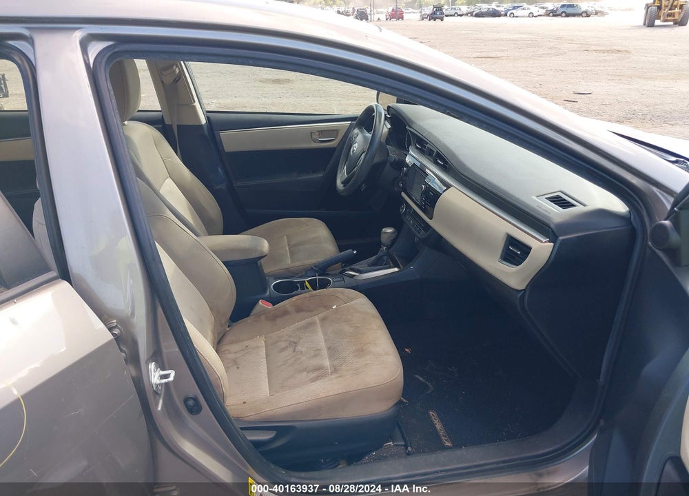 2016 TOYOTA COROLLA LE VIN: 2T1BURHE0GC650934