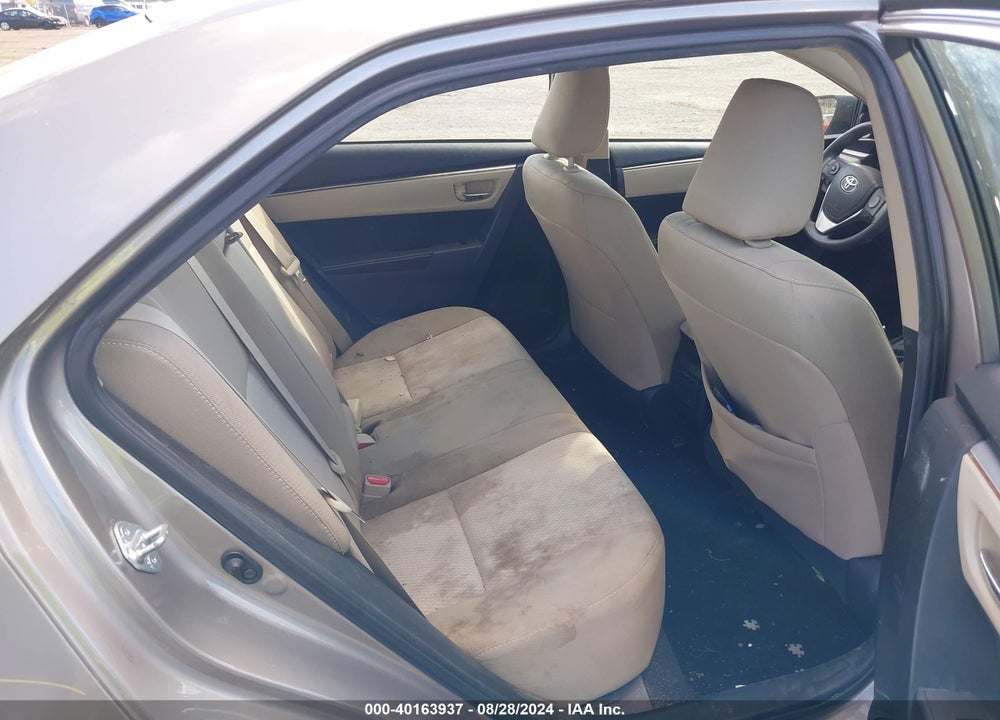 2016 TOYOTA COROLLA LE VIN: 2T1BURHE0GC650934