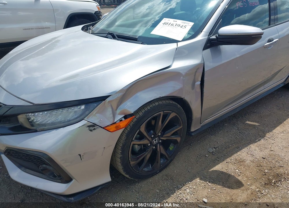 2019 HONDA CIVIC SPORT TOURING VIN: SHHFK7H99KU421167