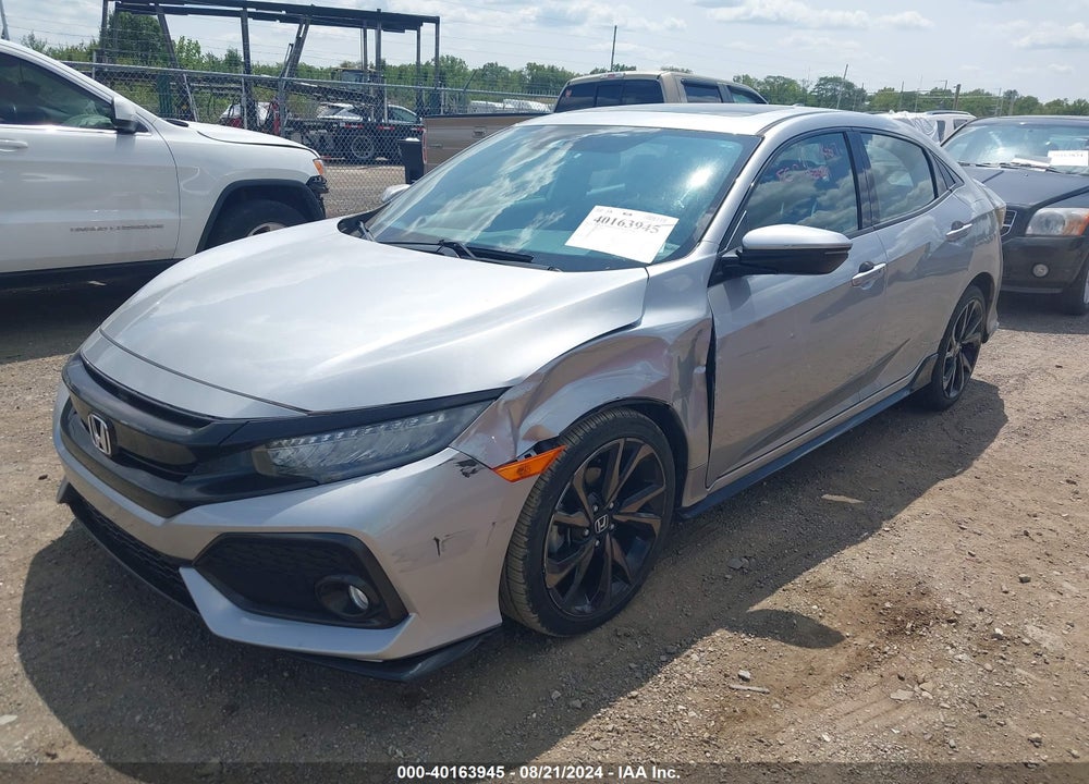 2019 HONDA CIVIC SPORT TOURING VIN: SHHFK7H99KU421167