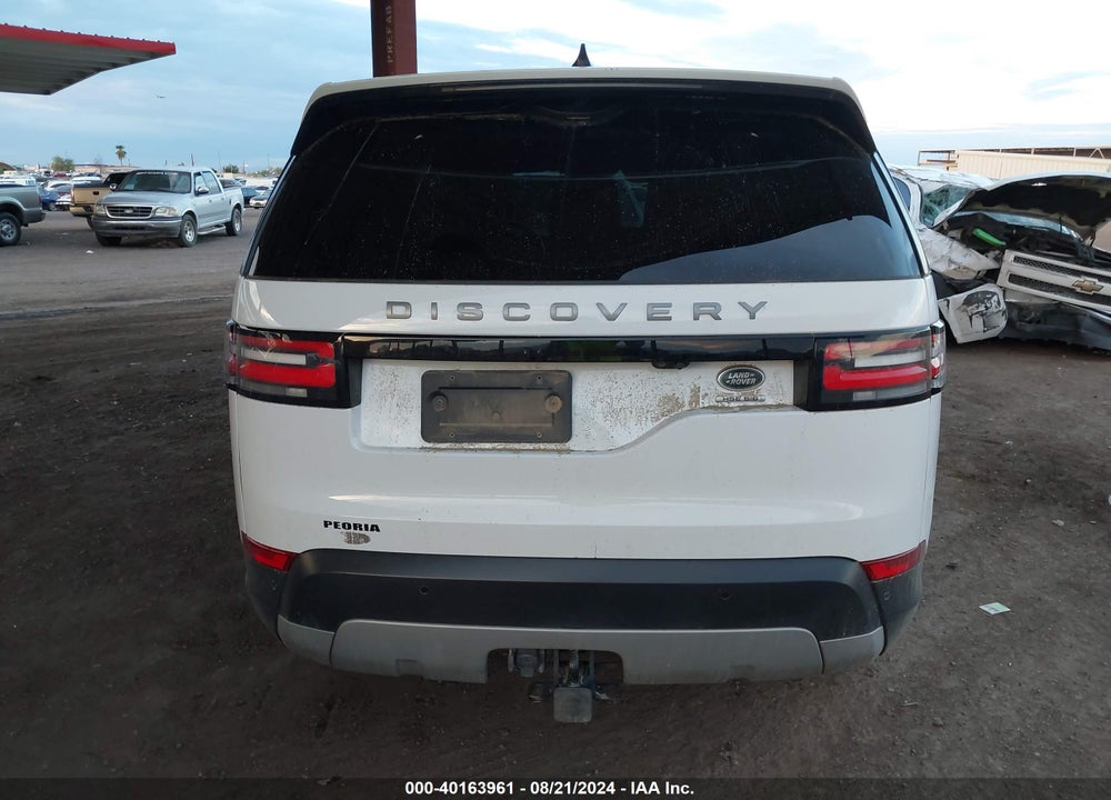 2017 LAND ROVER DISCOVERY HSE VIN: SALRRBBV0HA025934
