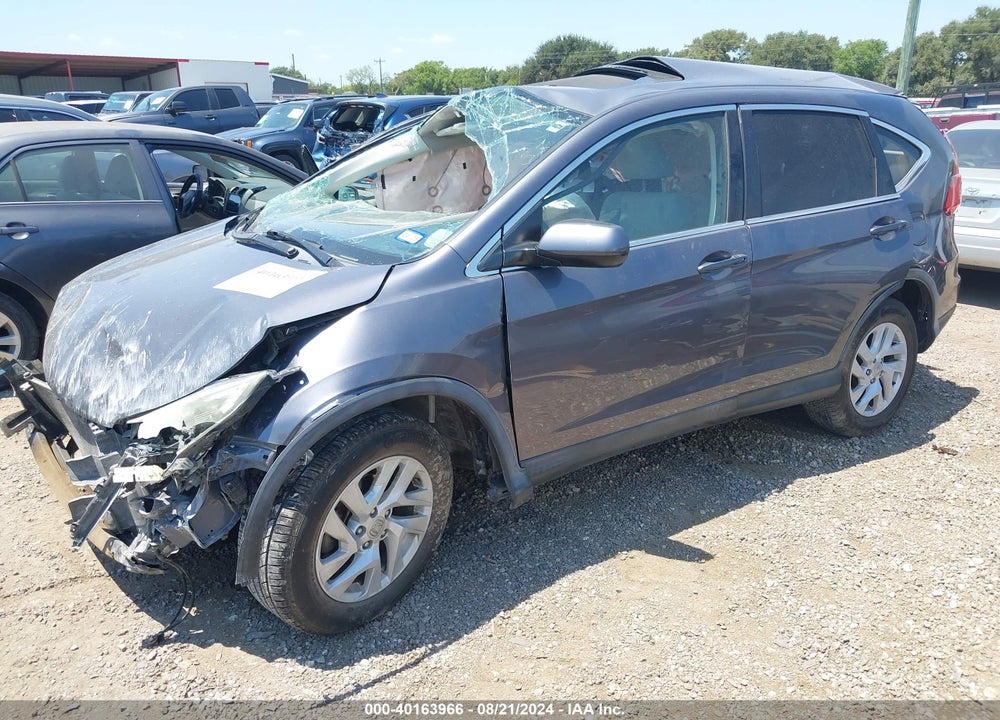 2015 HONDA CR-V EX VIN: 3CZRM3H52FG701229