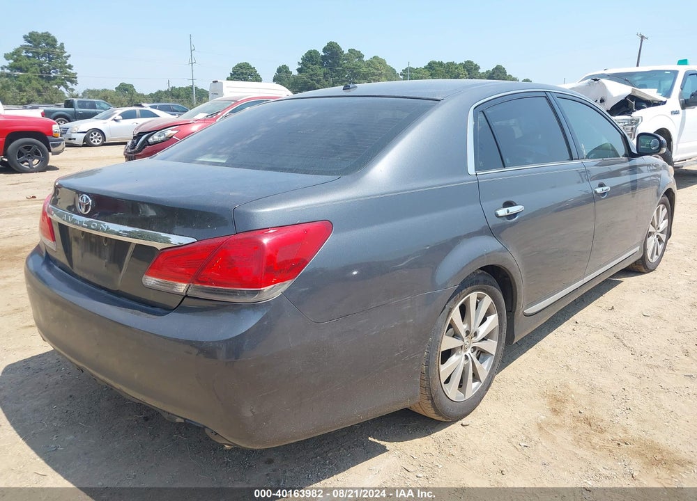 2011 TOYOTA AVALON LIMITED VIN: 4T1BK3DB6BU434589