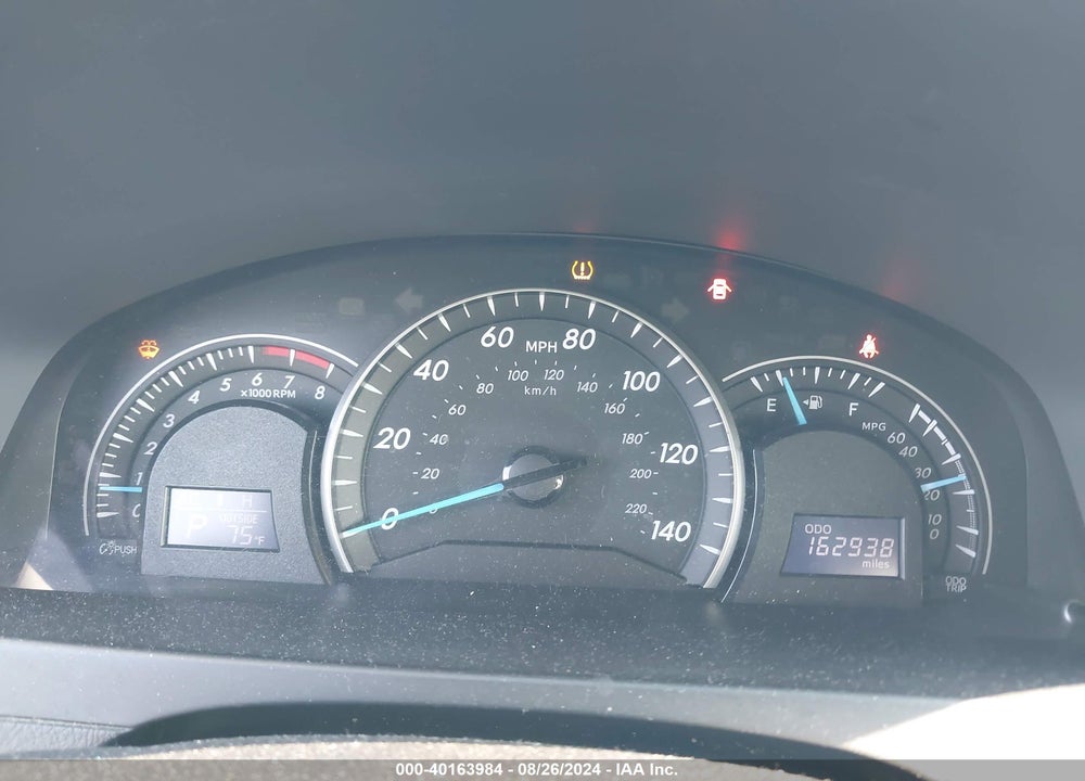 2013 TOYOTA CAMRY LE VIN: 4T1BF1FK7DU262890