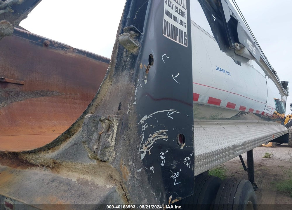 2022 CORAS WELDING END DUMP TRAILER VIN: 4C9C5D822NS071006