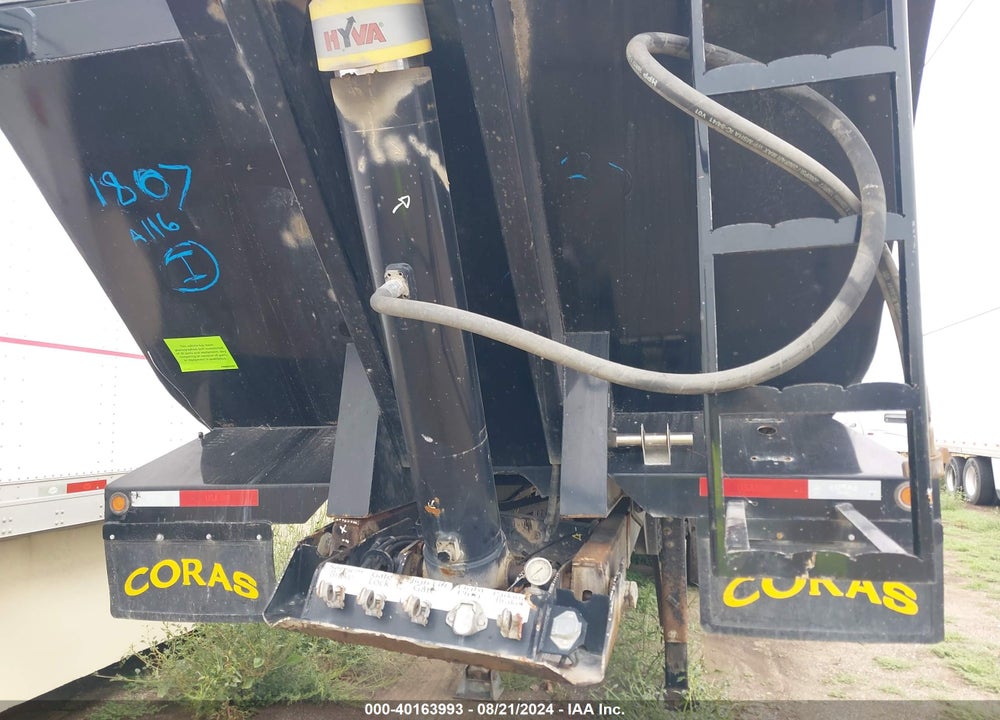 2022 CORAS WELDING END DUMP TRAILER VIN: 4C9C5D822NS071006