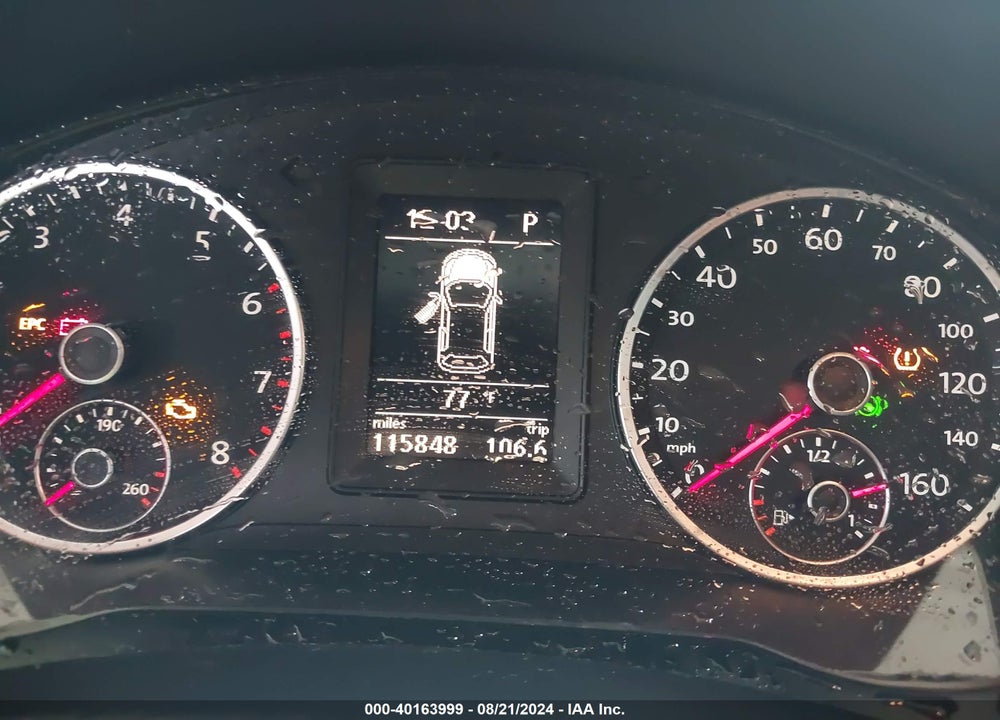 2012 VOLKSWAGEN TIGUAN SE VIN: WVGBV7AX0CW593693