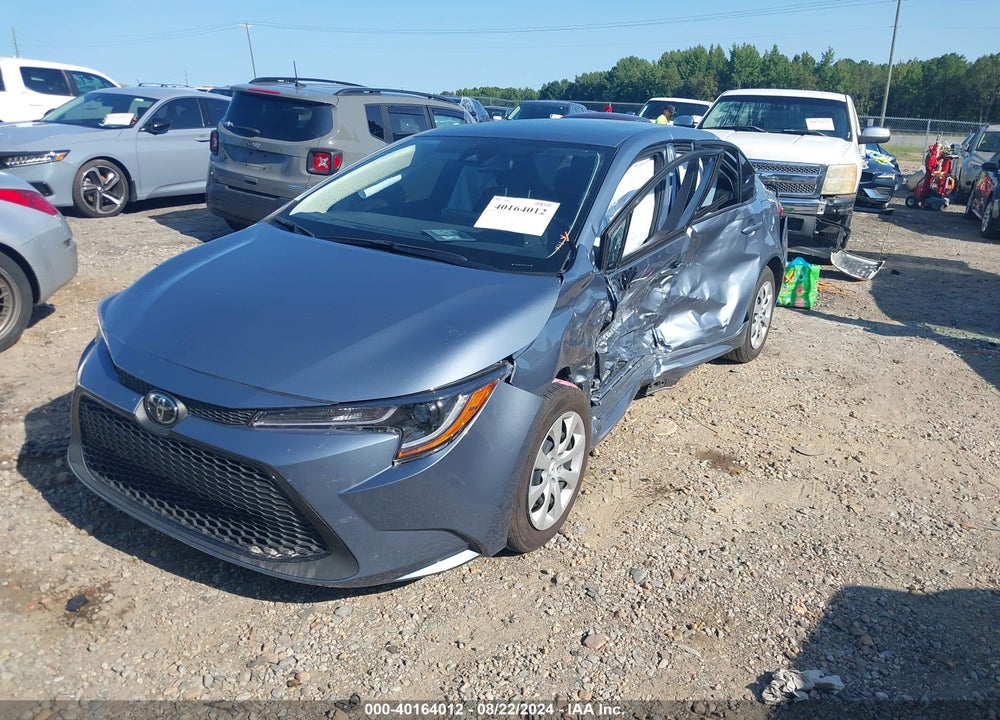 2022 TOYOTA COROLLA LE VIN: JTDEPMAEXN3021642