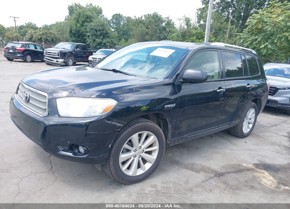 2009 TOYOTA HIGHLANDER HYBRID LIMITED VIN: JTEEW44A892026678