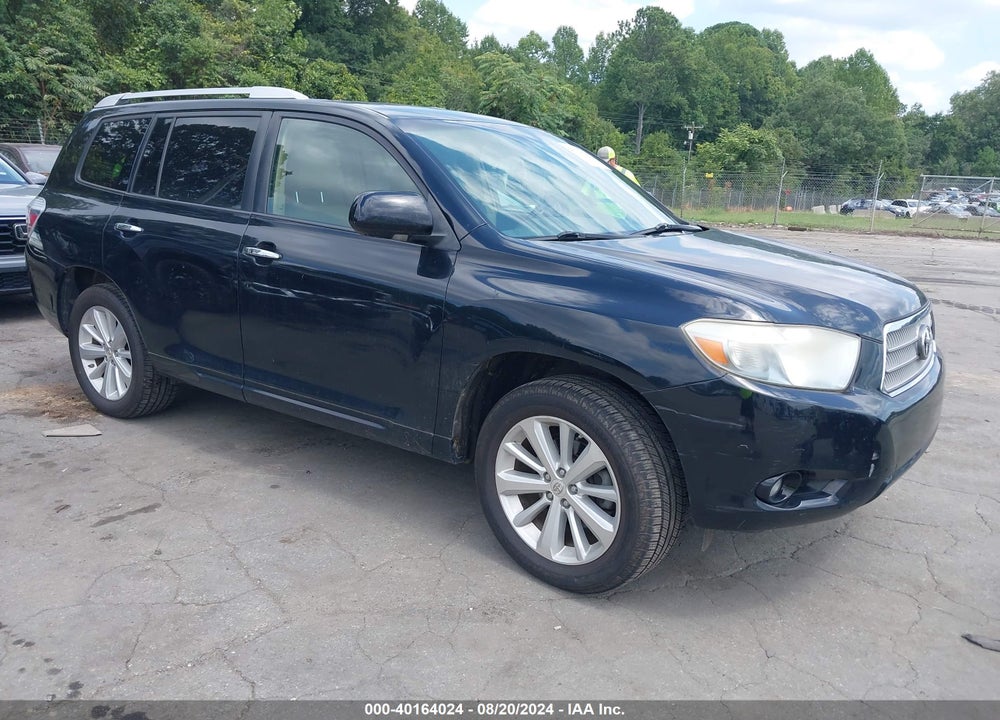2009 TOYOTA HIGHLANDER HYBRID LIMITED VIN: JTEEW44A892026678