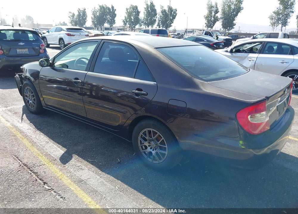 2003 TOYOTA CAMRY LE VIN: JTDBE32K330235863