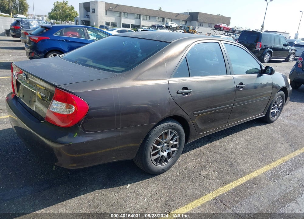 2003 TOYOTA CAMRY LE VIN: JTDBE32K330235863