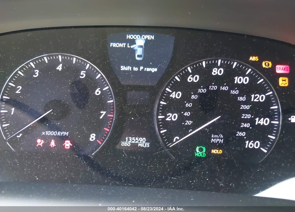 2010 LEXUS LS 460 VIN: JTHBL5EF4A5101250