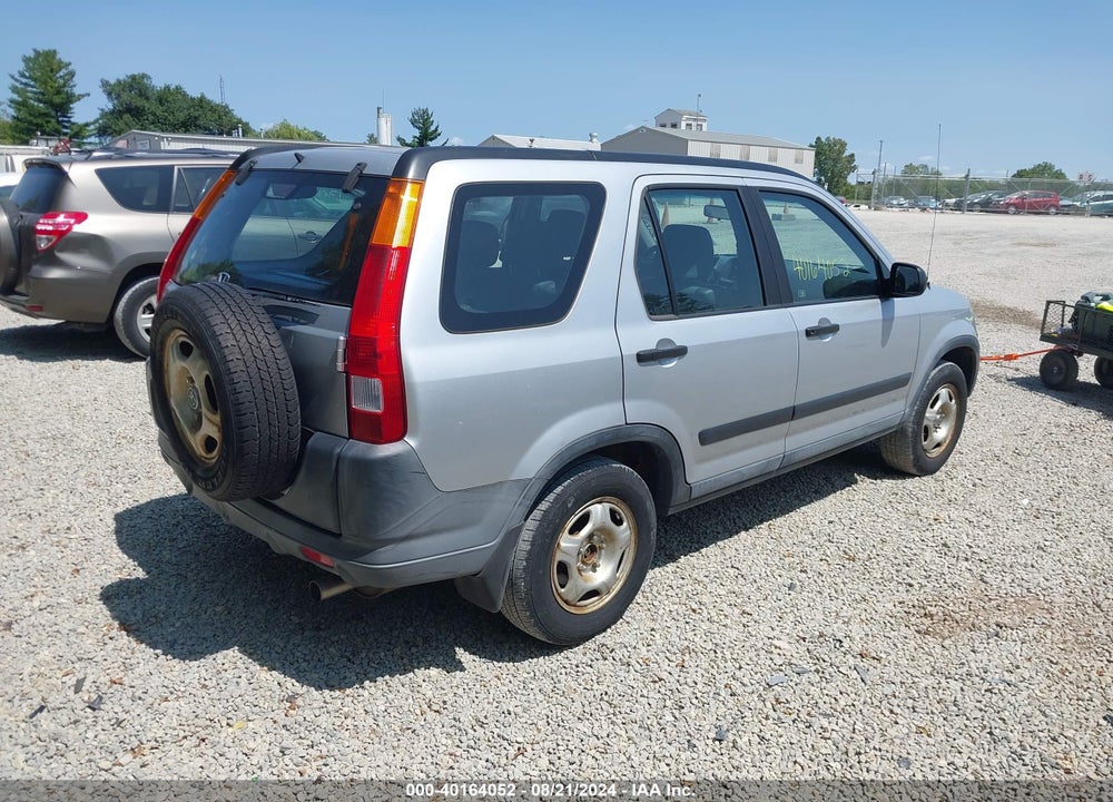 2004 HONDA CR-V LX VIN: SHSRD78404U227555