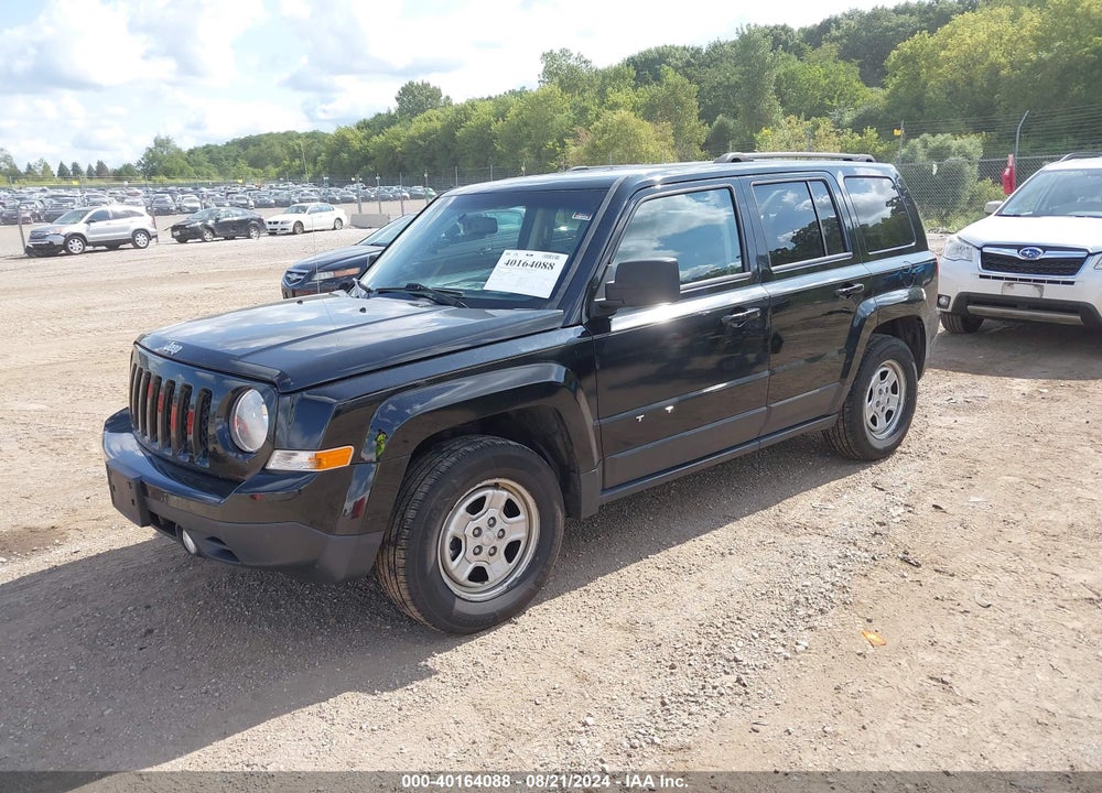 2016 JEEP PATRIOT SPORT VIN: 1C4NJPBB3GD761537
