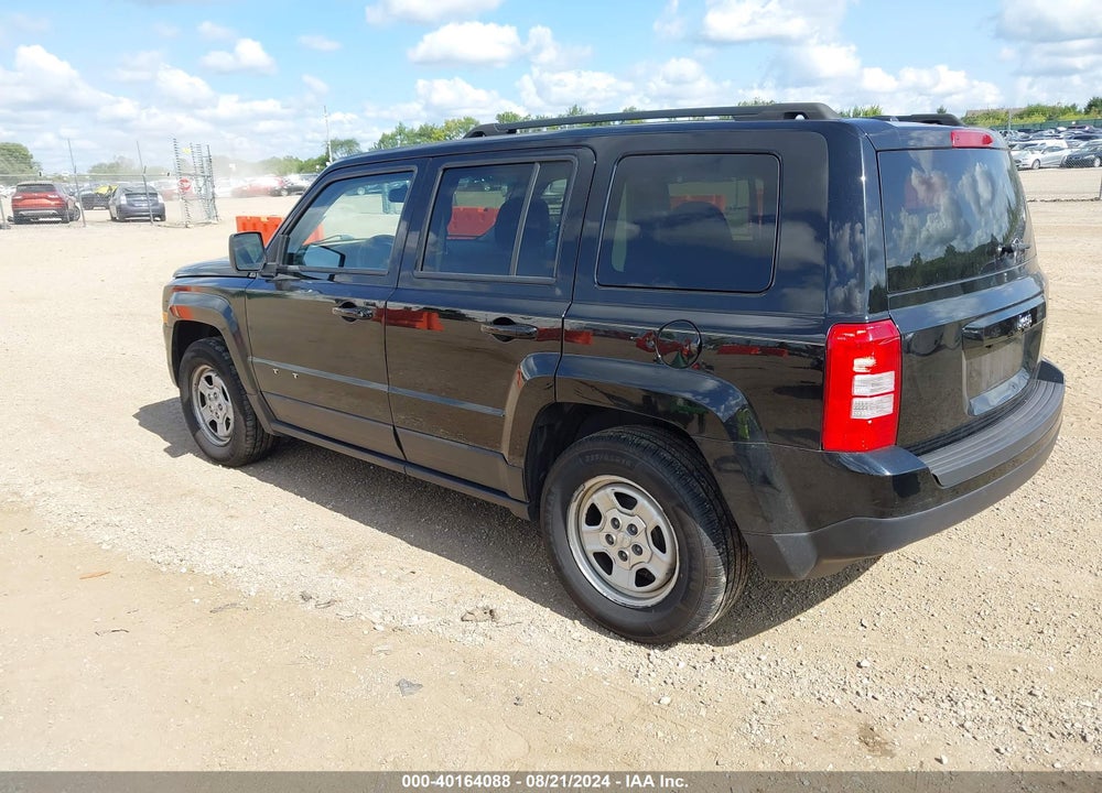 2016 JEEP PATRIOT SPORT VIN: 1C4NJPBB3GD761537