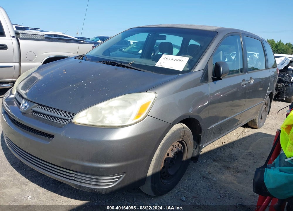 2004 TOYOTA SIENNA CE VIN: 5TDZA23C94S003827