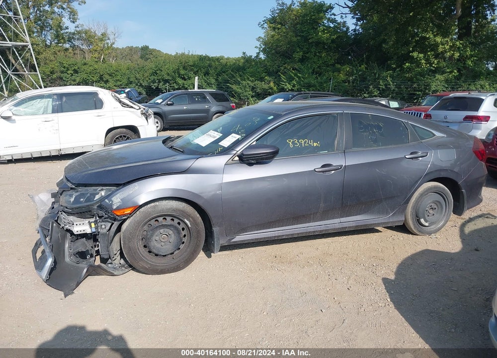 2020 HONDA CIVIC LX VIN: 2HGFC2F60LH511816