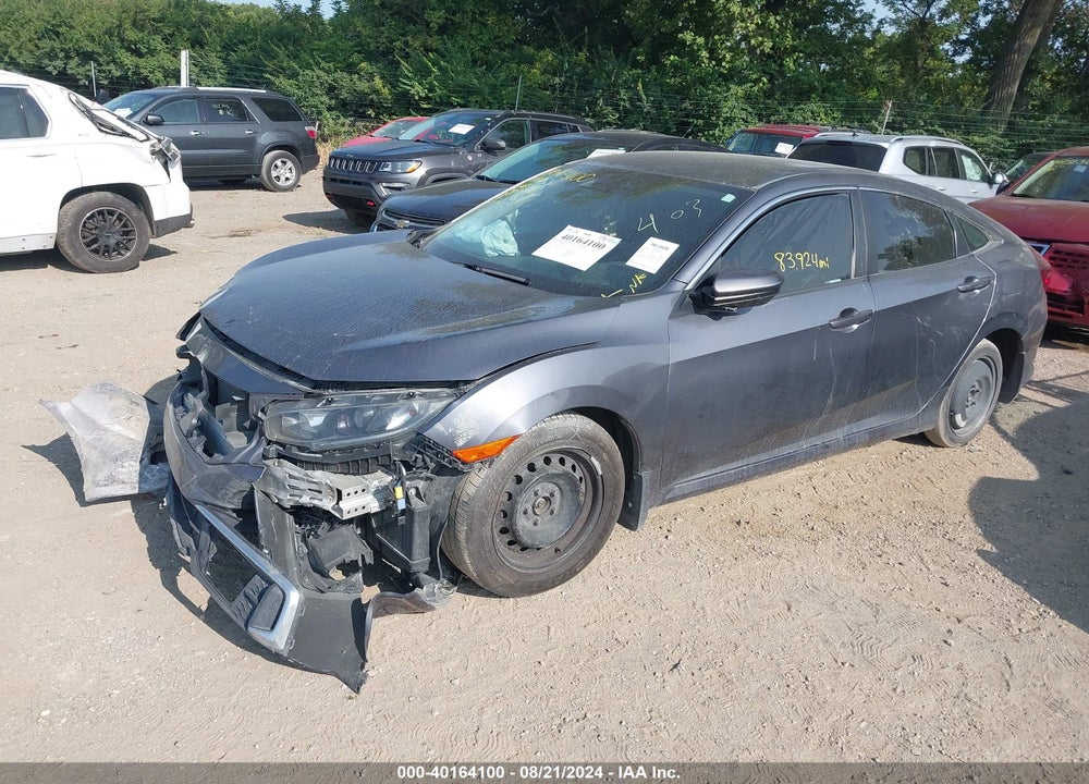 2020 HONDA CIVIC LX VIN: 2HGFC2F60LH511816
