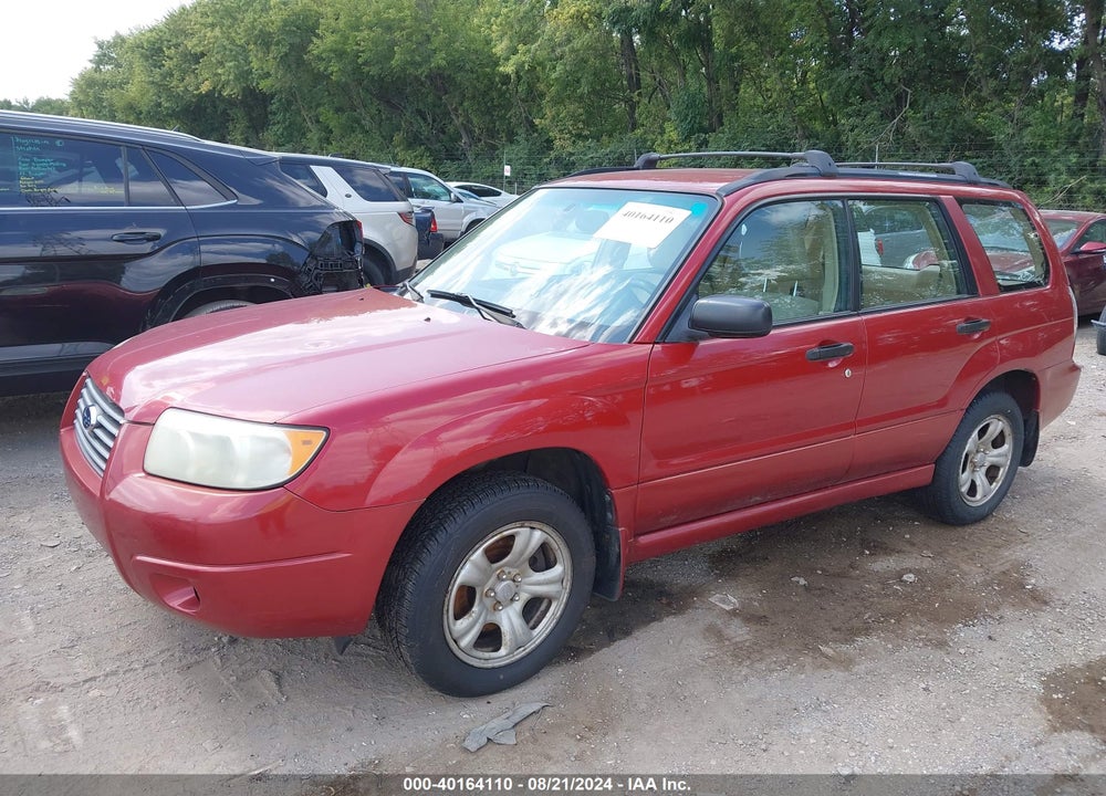 2006 SUBARU FORESTER 2.5X VIN: JF1SG63696G709488