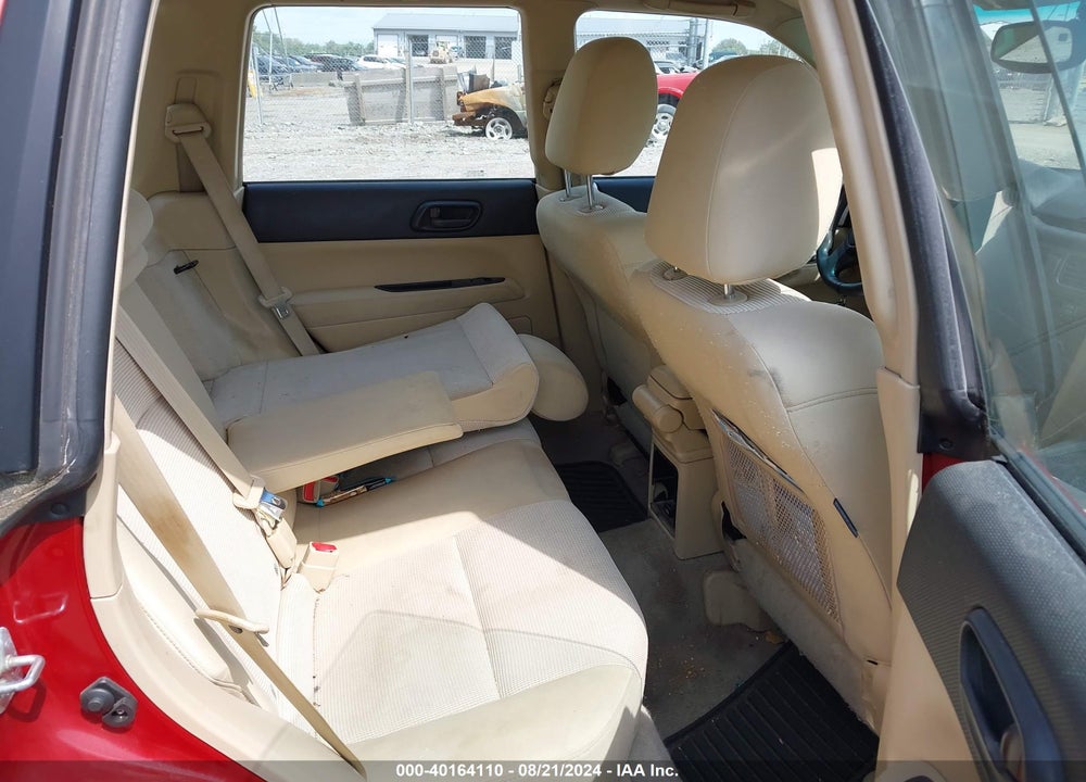 2006 SUBARU FORESTER 2.5X VIN: JF1SG63696G709488