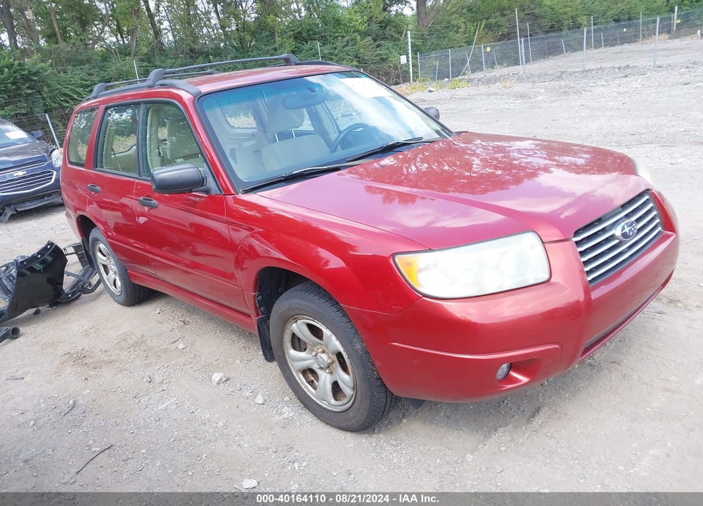 2006 SUBARU FORESTER 2.5X VIN: JF1SG63696G709488