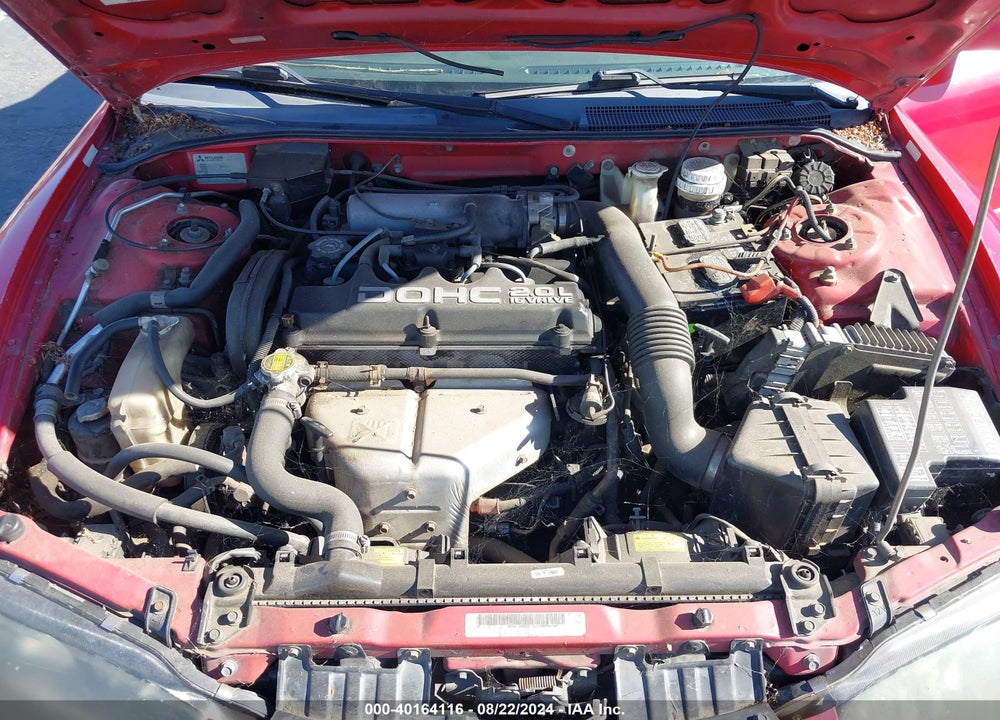1998 MITSUBISHI ECLIPSE GS VIN: 4A3AK44Y7WE051185