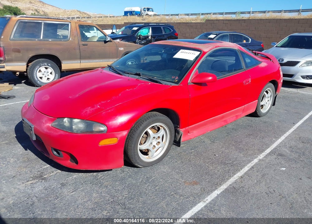 1998 MITSUBISHI ECLIPSE GS VIN: 4A3AK44Y7WE051185
