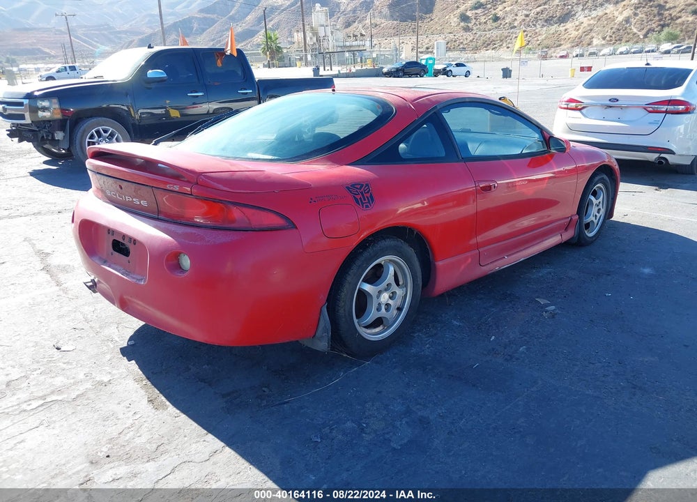 1998 MITSUBISHI ECLIPSE GS VIN: 4A3AK44Y7WE051185