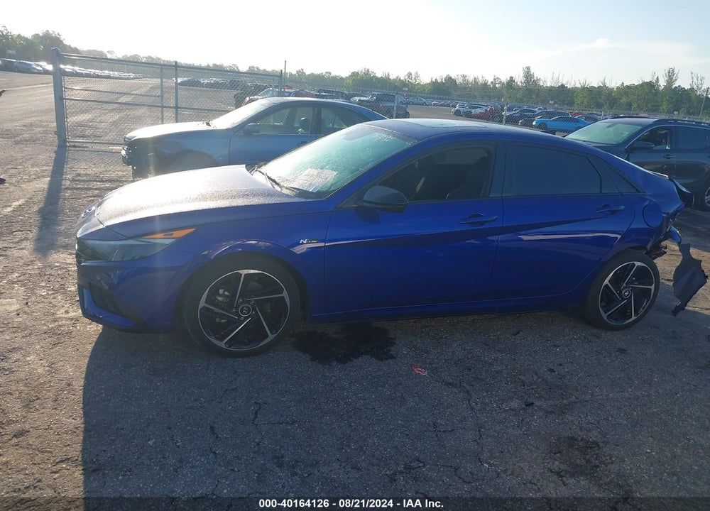 2023 HYUNDAI ELANTRA N LINE VIN: KMHLR4AF5PU476868