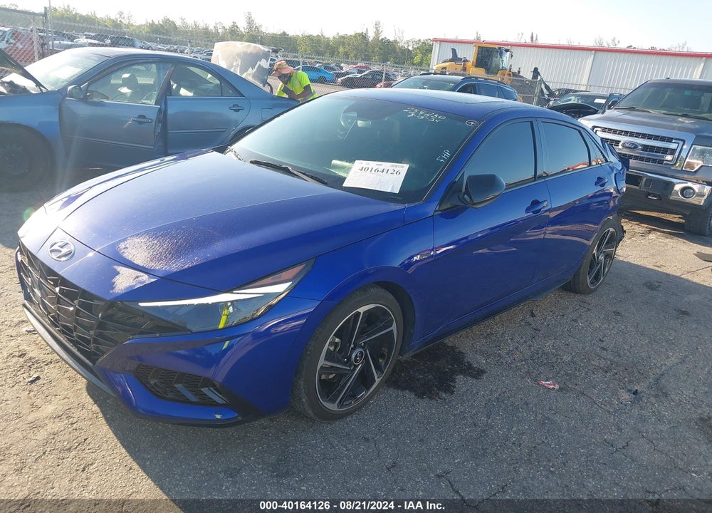2023 HYUNDAI ELANTRA N LINE VIN: KMHLR4AF5PU476868