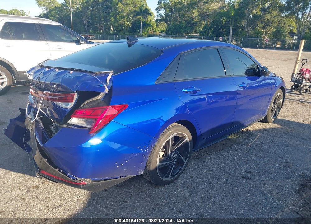 2023 HYUNDAI ELANTRA N LINE VIN: KMHLR4AF5PU476868