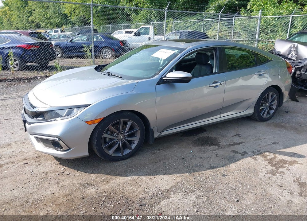 2020 HONDA CIVIC EX-L VIN: 19XFC1F74LE208292