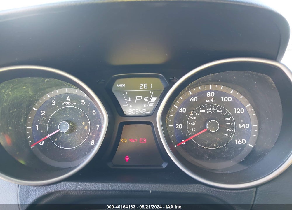 2014 HYUNDAI ELANTRA VIN: 5NPDH4AE2EH496845