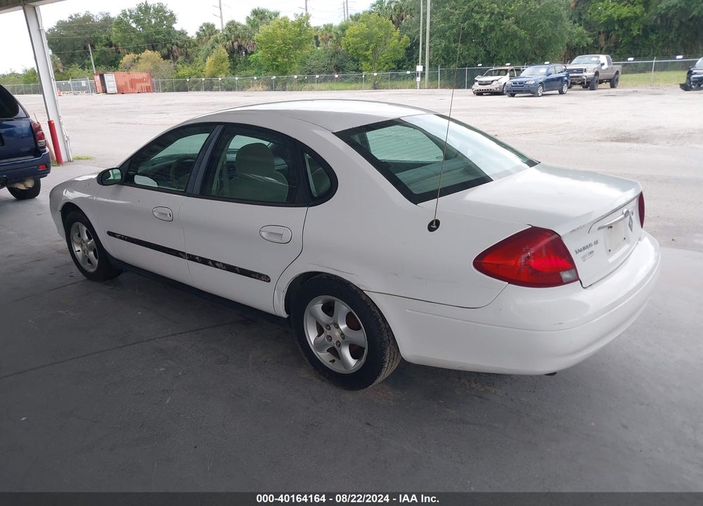 2000 FORD TAURUS LX VIN: 1FAFP52U1YA106519