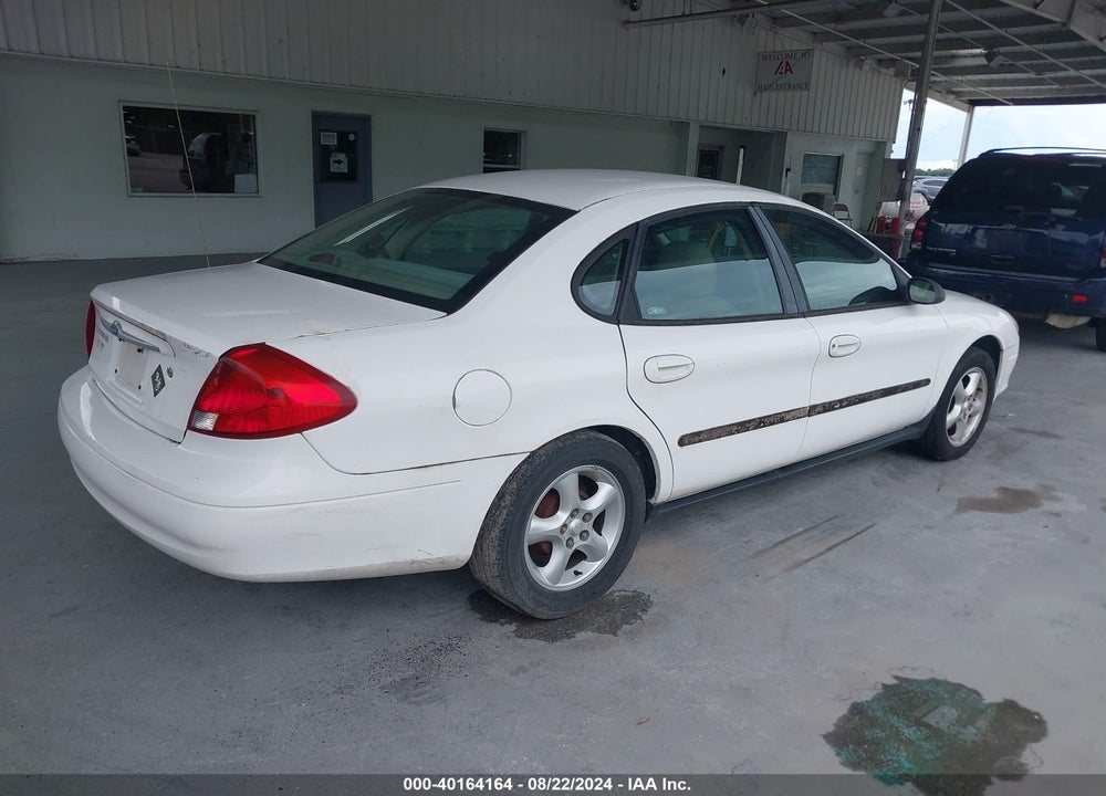 2000 FORD TAURUS LX VIN: 1FAFP52U1YA106519