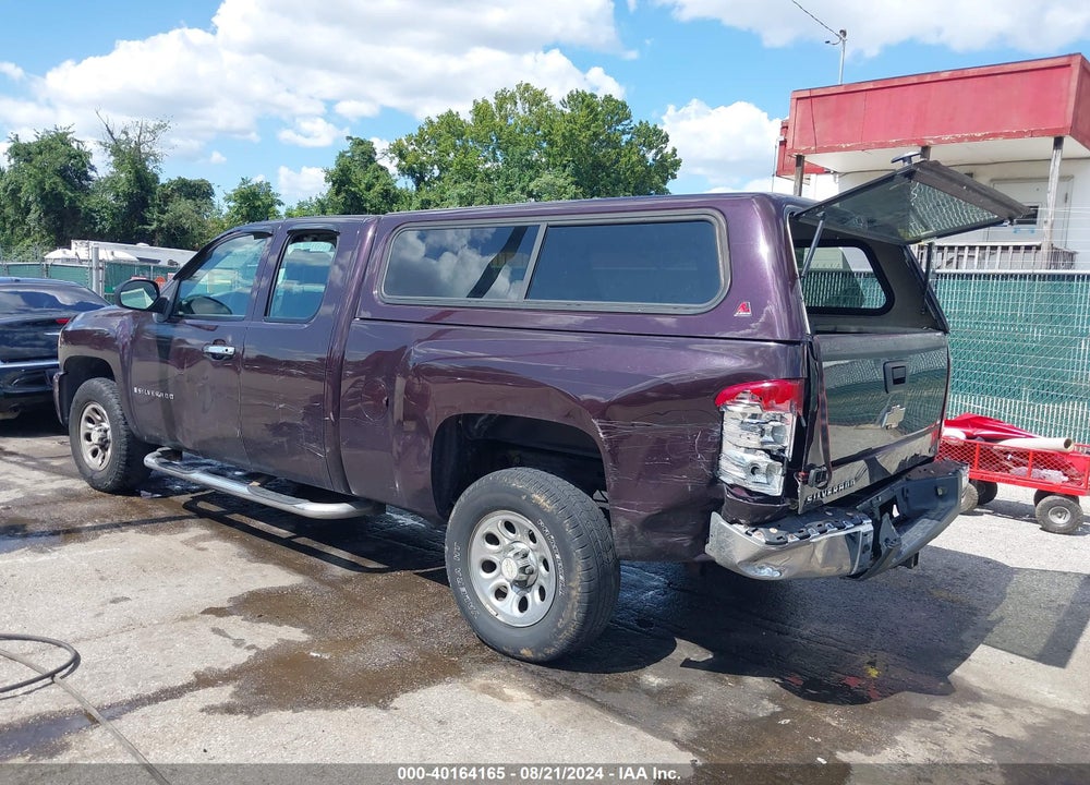 2009 CHEVROLET SILVERADO 1500 VIN: 1GCEC19X39Z161311