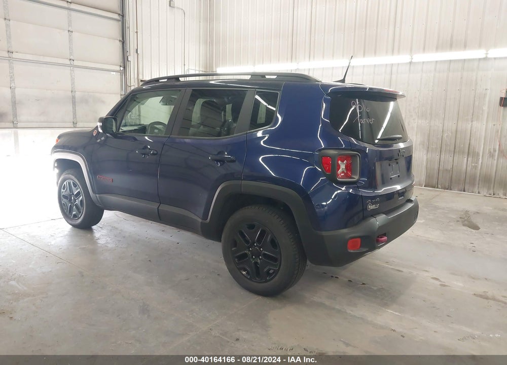 2018 JEEP RENEGADE TRAILHAWK 4X4 VIN: ZACCJBCB6JPH70802