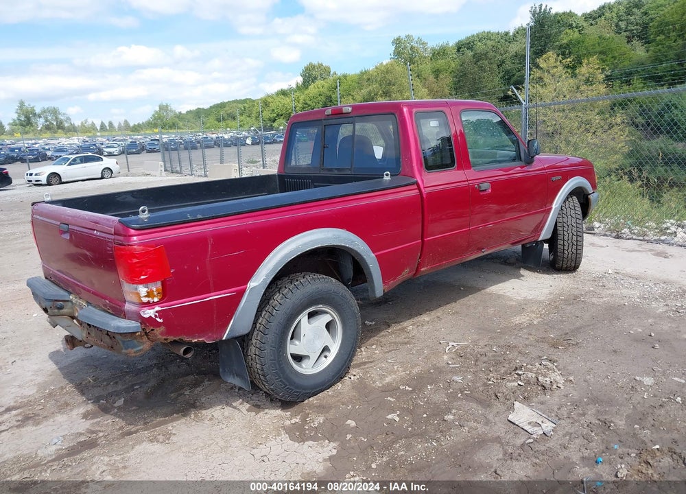 1994 FORD RANGER SUPER CAB VIN: 1FTCR15X5RPA21199