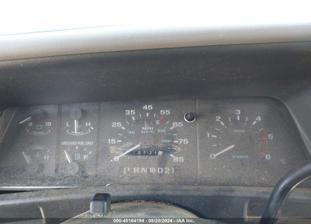 1994 FORD RANGER SUPER CAB VIN: 1FTCR15X5RPA21199