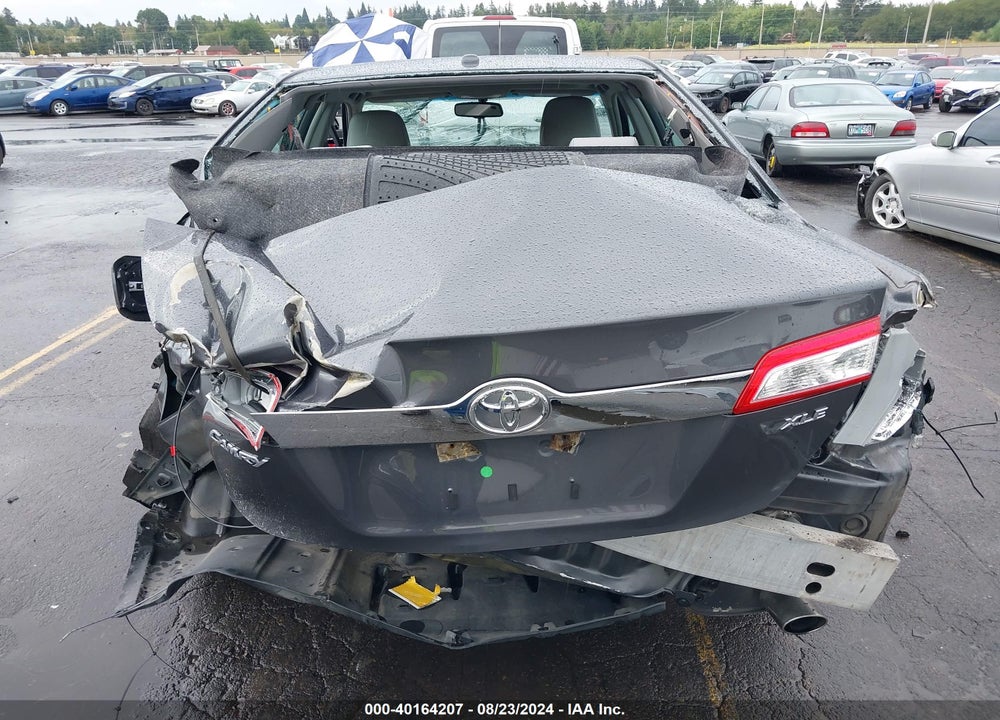 2012 TOYOTA CAMRY XLE VIN: 4T4BF1FK6CR178175