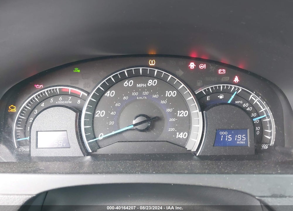 2012 TOYOTA CAMRY XLE VIN: 4T4BF1FK6CR178175
