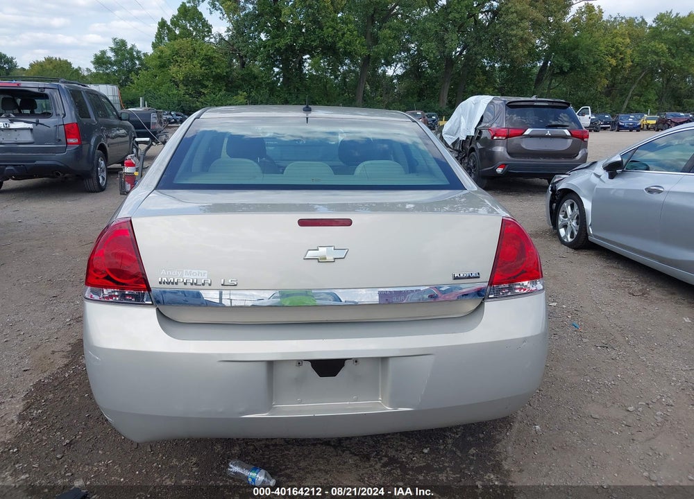 2008 CHEVROLET IMPALA LS VIN: 2G1WB58K981348590