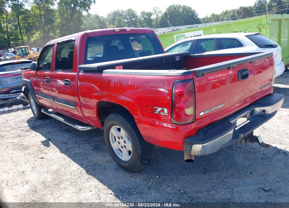 2005 CHEVROLET SILVERADO 1500 Z71 VIN: 2GCEK13T151116590