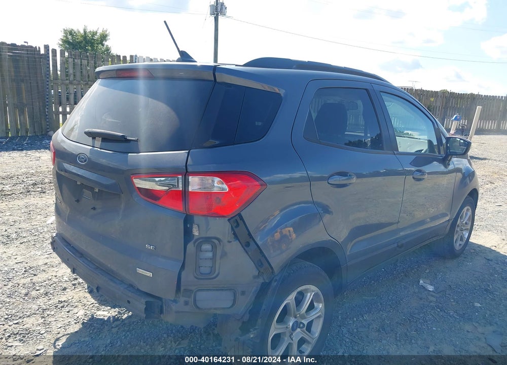 2019 FORD ECOSPORT SE VIN: MAJ3S2GE9KC268444