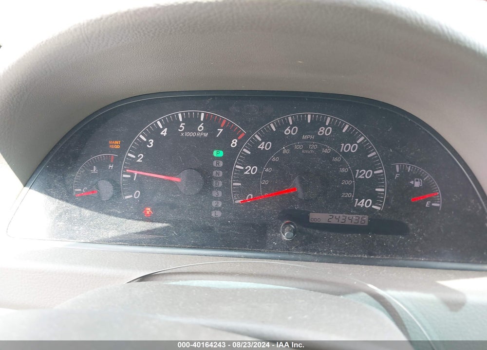 2005 TOYOTA CAMRY VIN: 4T1BE32KX5U627715