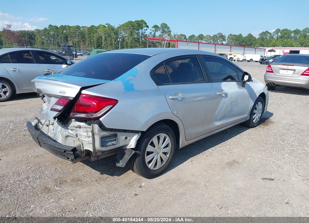 2013 HONDA CIVIC LX VIN: 2HGFB2F5XDH601552
