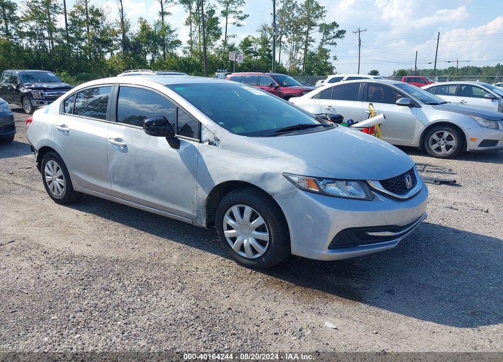 2013 HONDA CIVIC LX VIN: 2HGFB2F5XDH601552